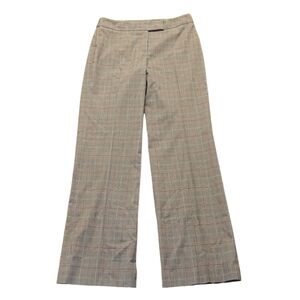 Anne Klein Plaid Stretch Dress Pants 4